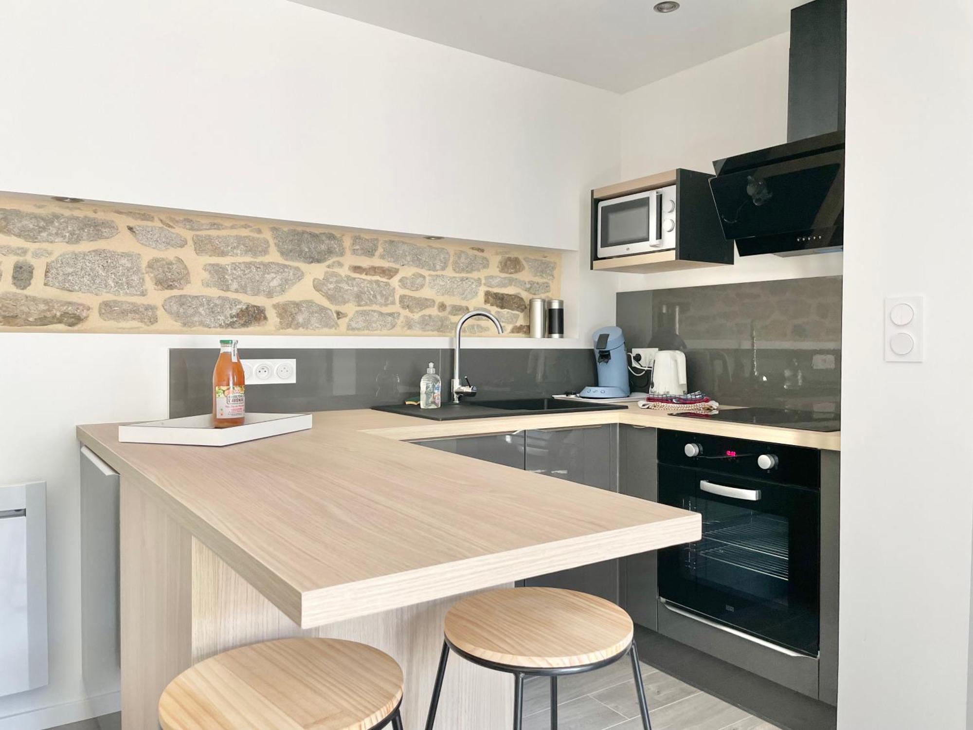 Le Calloch 2D - Studio 4 Etoiles - Quartier Gare - Wifi - Netflix Quimper Eksteriør billede